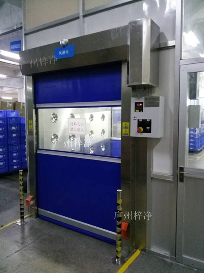  風淋室選用什么樣快速卷簾門比較好？